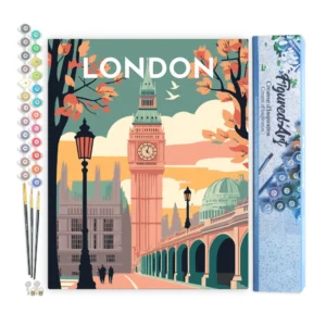 Figured’Art London painting by numbers 40x50