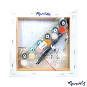 Figured’Art Van Gogh Starry Night painting by numbers 20x20