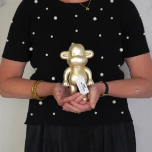 HOUSEVITAMIN Διακοσμητικό Monkey “The Legend” Gold 19cm