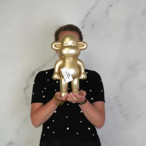 HOUSEVITAMIN Διακοσμητικό Monkey “The Legend” Gold 35cm