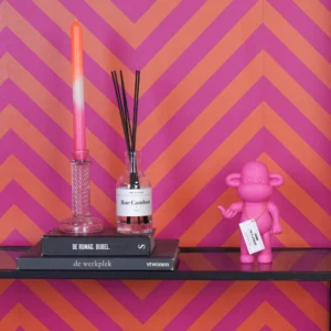 HOUSEVITAMIN Διακοσμητικό Monkey “The Legend” Pink 19cm