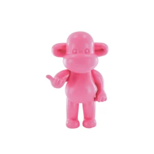 HOUSEVITAMIN Διακοσμητικό Monkey “The Legend” Pink 19cm