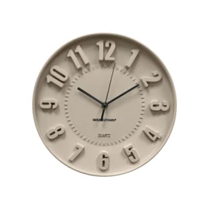 HOUSEVITAMIN Ρολόι Τοίχου Sand