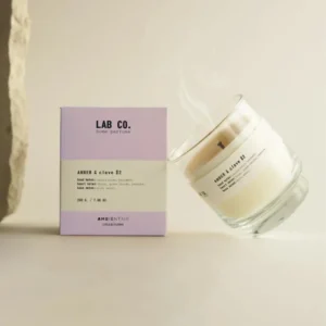Lab Co. #2 Amber & Clove – Φυτικό Κερί 200g