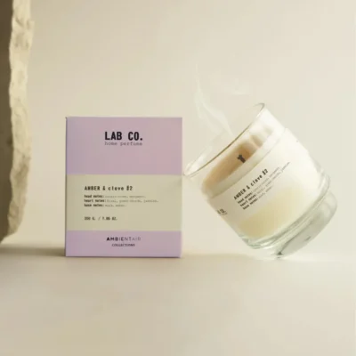 Lab Co. #2 Amber & Clove – Φυτικό Κερί 200g