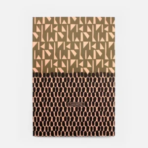 MakeNotes Σημειωματάριο A5 Glued 80 Σελίδες – Tribal Elegance