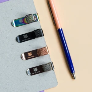 Papier Tigre Pen Holder Pink Gold