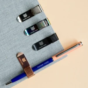 Papier Tigre Pen Holder Pink Gold