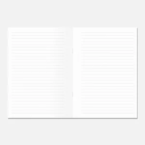 Papier Tigre – Stapled Notebook A5 Atlantic Vertical