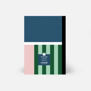 Papier Tigre – Stapled Notebook A5 Atlantic Vertical