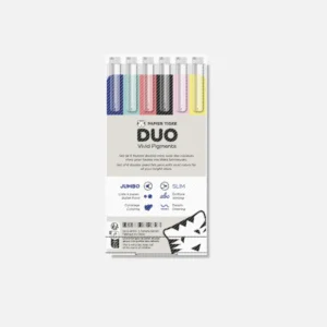 Papier Tigre Σετ 6 Διπλές Μαρκαδόροι Felt Pens