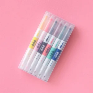 Papier Tigre Σετ 6 Διπλές Μαρκαδόροι Felt Pens
