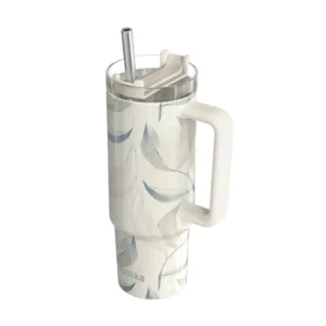 Quokka Handled Tumbler Θερμός 950ml Cotton με Λαβή & Καλαμάκι