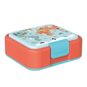 Quokka Map of Life Παιδικό Φαγητοδοχείο με Αεροστεγές Κλείσιμο