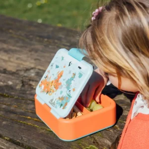 Quokka Map of Life Παιδικό Φαγητοδοχείο με Αεροστεγές Κλείσιμο