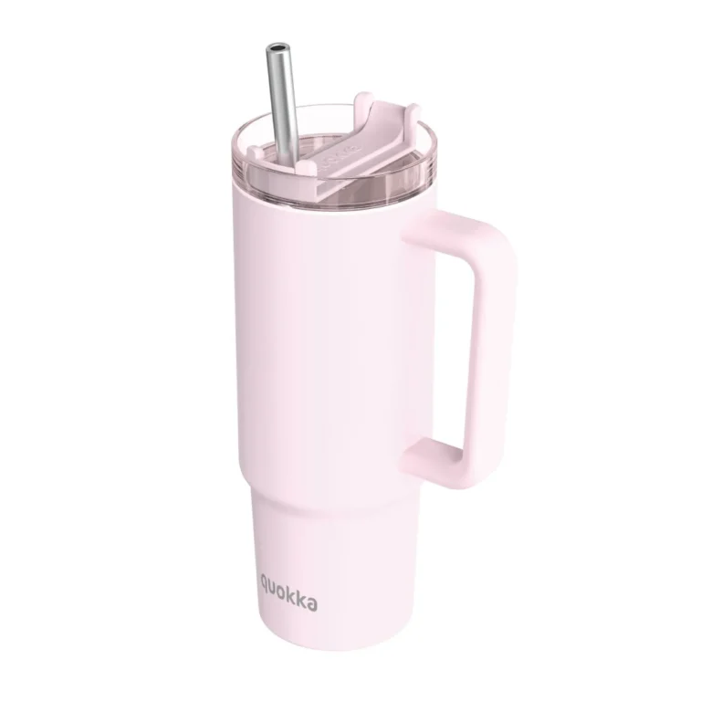 Quokka thermal mug steel stream pink L 950ml