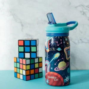 Quokka kids stainless steel thermal bottle Space 445ml BPA free