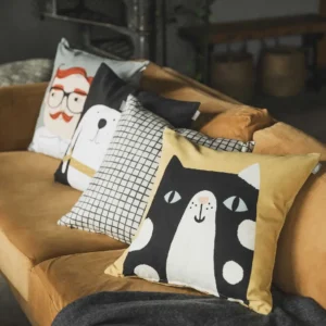 Spira of Sweden Κάλυμμα Μαξιλαριού Bosse 50×50 Handprint