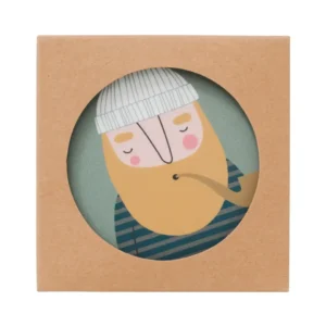 Spira of Sweden Ξύλινα Σουβέρ People 9 εκ – Σετ 4 τεμαχίων