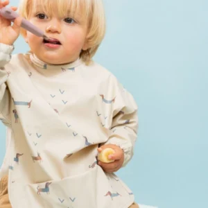 The Cotton Cloud Teckel full cover waterproof bib 6-36 months