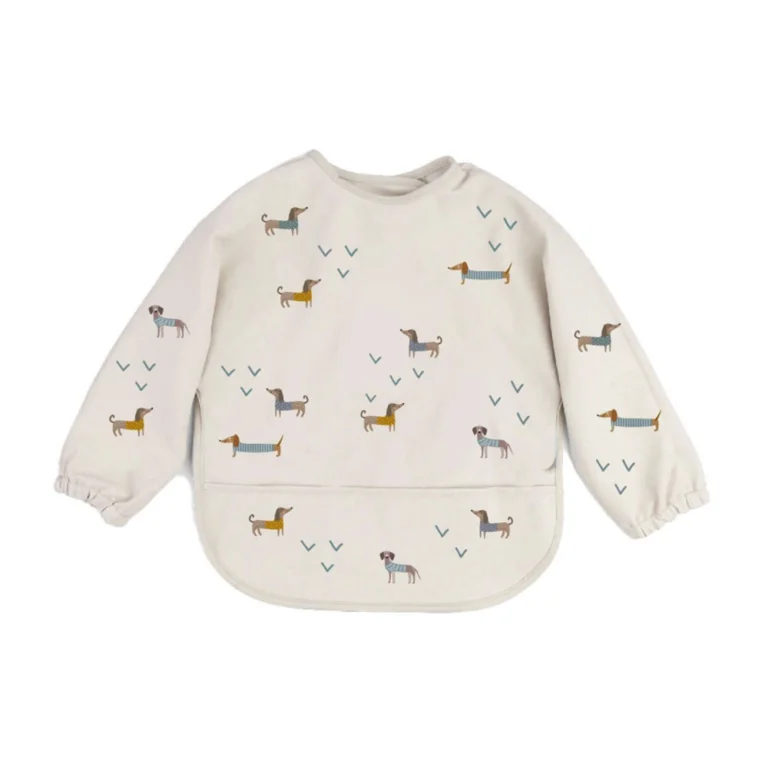 The Cotton Cloud Teckel full cover waterproof bib 6-36 months