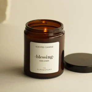 The Olphactory Dark Amber vegetable candle 135