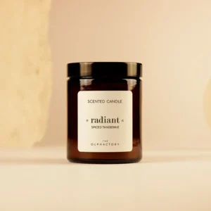 The Olphactory Spiced Tangerine vegetable candle 135g