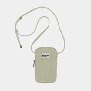 Hindbag Bill Green Clay phone pouch