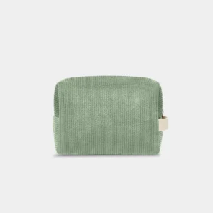 Hindbag Leon Mint Green Corduroy toiletry bag