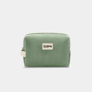 Hindbag Νεσεσέρ Leon Mint Green Corduroy | Κοτλέ Νεσεσέρ από Οργανικό Βαμβάκι