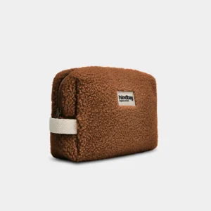 Hindbag Leon Teddy Brown toiletry bag