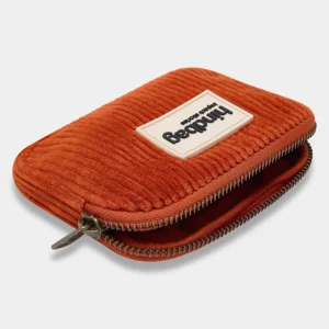 Hindbag Πορτοφολάκι Lili Brick Corduroy | Mini Πορτοφολάκι από Οργανικό Βαμβάκι