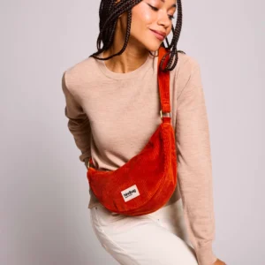 Hindbag Andrea fanny pack brick corduroy