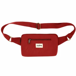 Hindbag Harry Off-White Terracotta τσαντάκι μέσης με διπλές τσέπες
