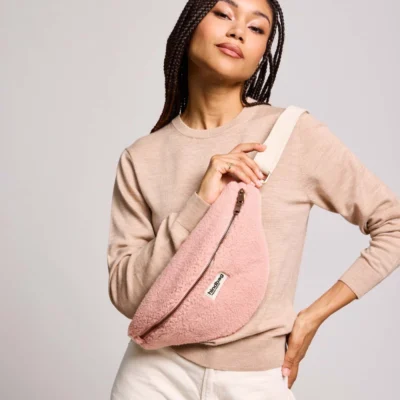 Hindbag Τσαντάκι Μέσης The Large Sasha Fanny Pack Powder Pink