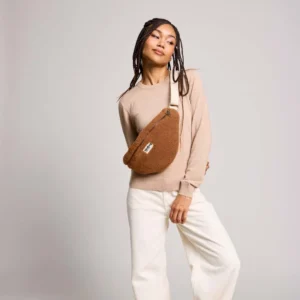 Hindbag Τσαντάκι Μέσης The Large Sasha Teddy Fanny Pack Brown