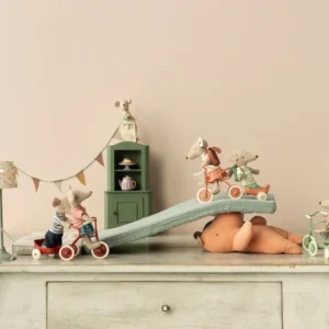 Maileg Mini Tricycle Mint Green for Big Brother Sister mice