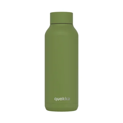 Quokka Solid Olive Green 510ml stainless steel bottle