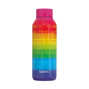 Quokka Solid Rainbow stainless steel insulated bottle 510ml