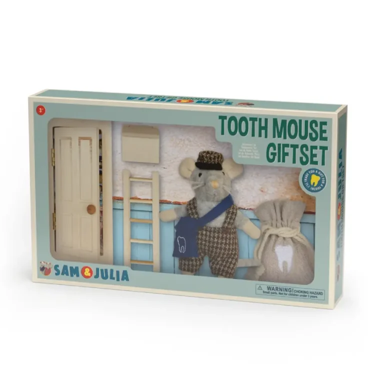 The Mouse Mansion Ποντικός των Δοντιών – Σετ Δώρου για το Πρώτο Δοντάκι Παιχνίδι