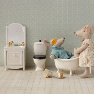 Maileg Sink Dresser Mouse Off White