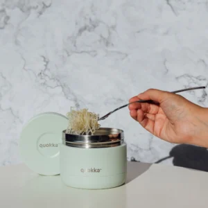 Quokka Stainless Steel Food Thermos 360ml Pastel Green