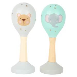 Small Foot pastel maracas baby rattles