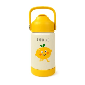 Les Petits Citrons Παγούρι Νερού με Στόμιο Yellow Lemon 335ml