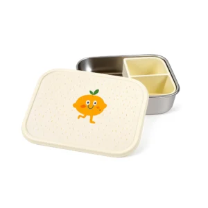 Les Petits Citrons Φαγητοδοχείο Ανοξείδωτο Yellow Lemon