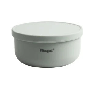 Magni Μπωλ Σιλικόνης με Καπάκι Blue