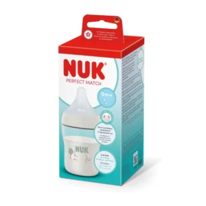 NUK perfect match baby bottle 150ml sheep temperature control