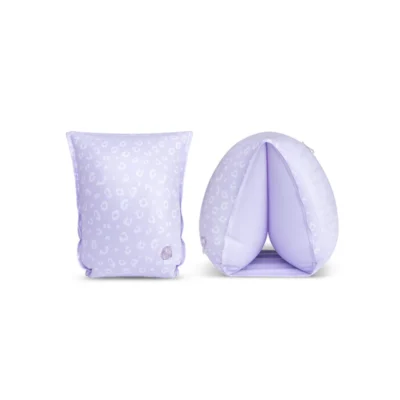 Swim Essentials Leopard Lila swim arm bands for kids