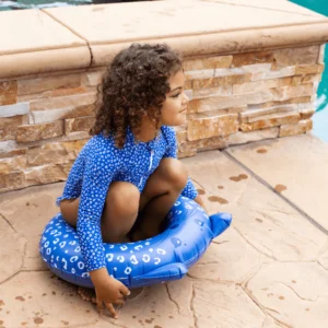 Swim Essentials Παιδικό Σωσίβιο Blue – Leopard Ø55 cm