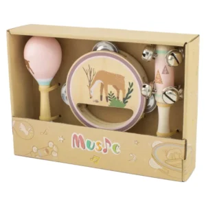 Ulysse Couleurs d’Enfance wooden musical instrument set deer
